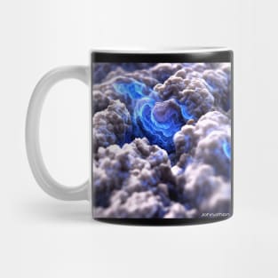 FRACTAL THUNDERSTORM ORIGINAL AI DIGITALLY GENERATED ARTWORK Mug